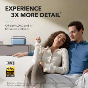 ⁦سبيكر ساوندكور موشن X600 لاسلكية، 50 وات، من أنكر، أزرق A3130031⁩ - الصورة ⁦3⁩