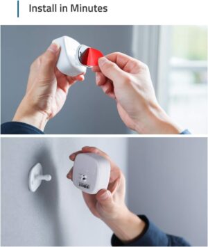 حساس حركة، من انكر، ابيض - T8910021 - Image 3