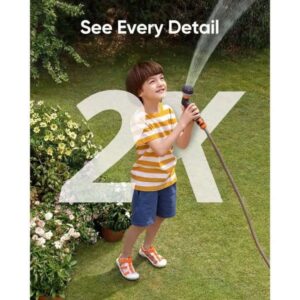 ⁦كاميرا يوفي S220 سولو للأمن، 2K، من أنكر، أسود وأبيض T8134321⁩ - الصورة ⁦3⁩