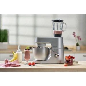 ⁦خلاط ستاند كينوود، 5 لتر، 1400 واط، مع خلاط، فضي - KHH01.120SI⁩ - الصورة ⁦4⁩