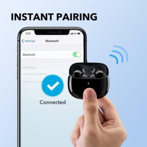 سماعات أذن ساوندكور لايف P2i، من أنكر، أسود A3991H11 - Image 4