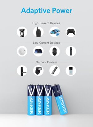 بطارية ريموت حجم صغير AAA 48 قطعة، من انكر، لبني - B1820012 - Image 4