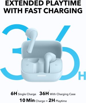 سماعات أذن ساوندكور K20i، من أنكر، أزرق A3994H31 - Image 4