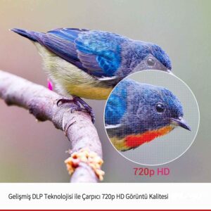 جهاز عرض (بروجكتور) ذكي ومحمول، صغير الحجم، لون أسود، من أنكر D2421G11 - Image 4