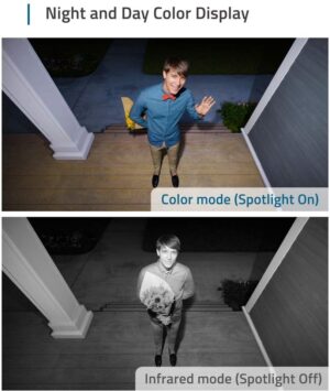 كاميرا مراقبة يوفي كام 2 برو بدقة 2K، من انكر، ابيض ورمادي - T81403D2 - Image 4