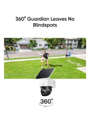 كاميرا يوفي سولار للأمن مع إضاءة حائطية، من أنكر، أسود T81A0311 - Image 7