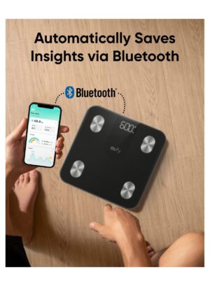 ميزان ذكي يوفي A1، من أنكر، أسود T9120K11 - Image 4