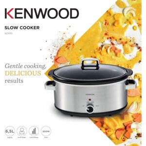 ⁦طنجرة ضغط كهربائية كينوود، 6.5 لتر، 300 واط، فضي - SCM70.000SS⁩ - الصورة ⁦5⁩