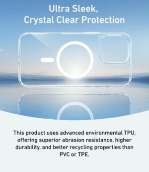 جراب مغناطيسي لأيفون 15 برو، من أنكر، شفاف A90H4H0C - Image 5