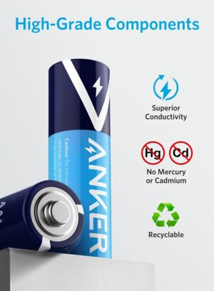 بطارية ريموت حجم صغير AAA 48 قطعة، من انكر، لبني - B1820012 - Image 5