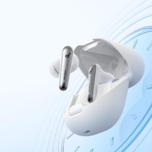 سماعات أذن ساوندكور ليبرتي 4 مع إلغاء الضوضاء، من أنكر، أبيض A3947H21 - Image 5