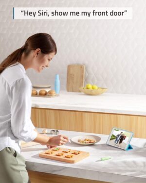 طقم كاميرا مراقبة يوفي كام 2 برو 365 يوم بدون شحن بدقة 2K، من انكر، ابيض - T88513D1 - Image 5