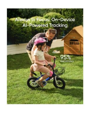 كاميرا يوفي سولار للأمن مع إضاءة حائطية، من أنكر، أسود T81A0311 - Image 8