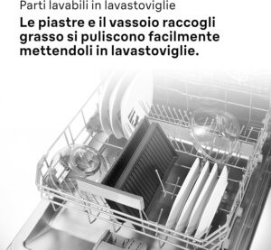 محمصة وفطيرة وافل براون 2 في 1، 800 واط، فضي وأسود - SM5005 - Image 6