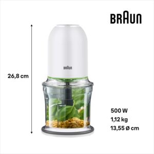 Braun Vegetable Chopper 500W 500ml CH3011BK - Image 3